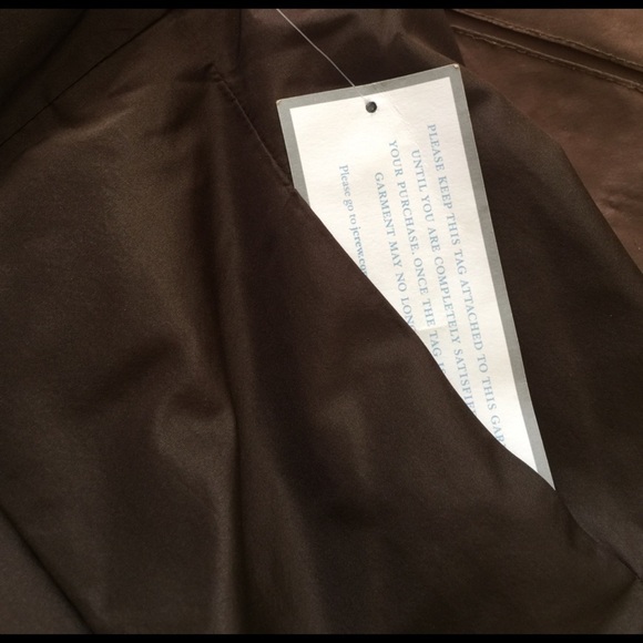 NEW J. Crew Brown Silk Party Lined Dress 14 - Picture 7 of 7